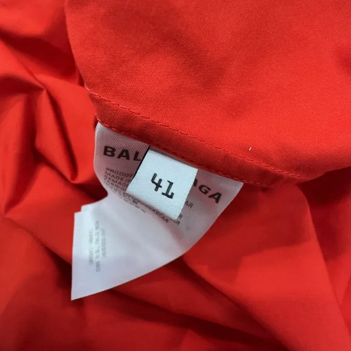 Balenciaga Balenciaga Red Long Sleeve Shirt for Men Size US M / EU 48-50 / 2 - 2 Thumbnail
