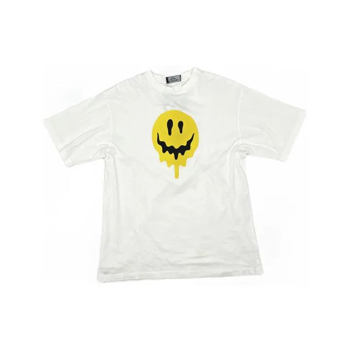 Balenciaga Balenciaga Melted Smiley Face Graphic T-Shirt Size US S / EU 44-46 / 1 - 2 Thumbnail