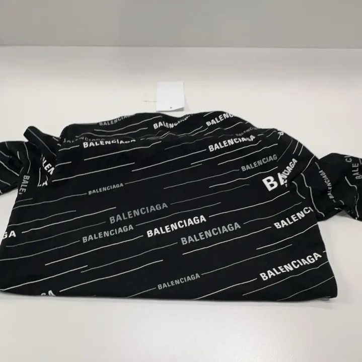 Balenciaga Balenciaga Long Sleeve Stretch Black T-Shirt Size US M / EU 48-50 / 2 - 14 Thumbnail