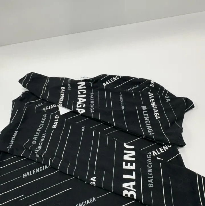 Balenciaga Balenciaga Long Sleeve Stretch Black T-Shirt Size US M / EU 48-50 / 2 - 13 Thumbnail