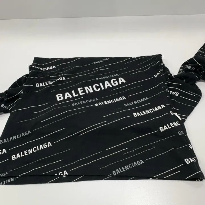 Balenciaga Balenciaga Long Sleeve Stretch Black T-Shirt Size US M / EU 48-50 / 2 - 8 Thumbnail