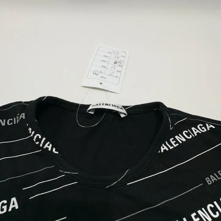 Balenciaga Balenciaga Long Sleeve Stretch Black T-Shirt Size US M / EU 48-50 / 2 - 6 Thumbnail