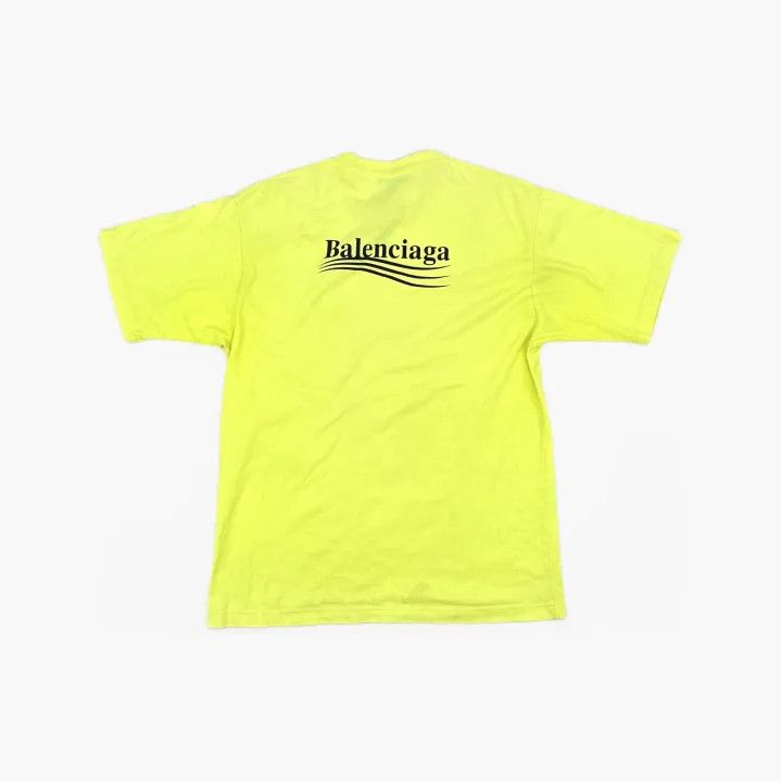 Balenciaga Balenciaga Logo Print Wave Short Sleeve T-Shirt Size US XS / EU 42 / 0 - 3 Thumbnail