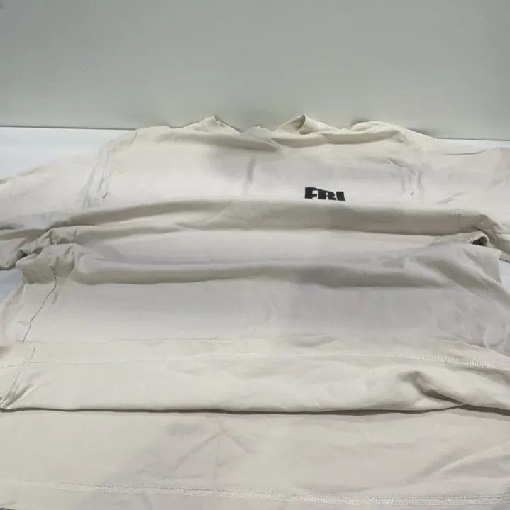 Balenciaga Balenciaga White Logo Print Short Sleeve T-Shirt Size US M / EU 48-50 / 2 - 8 Thumbnail