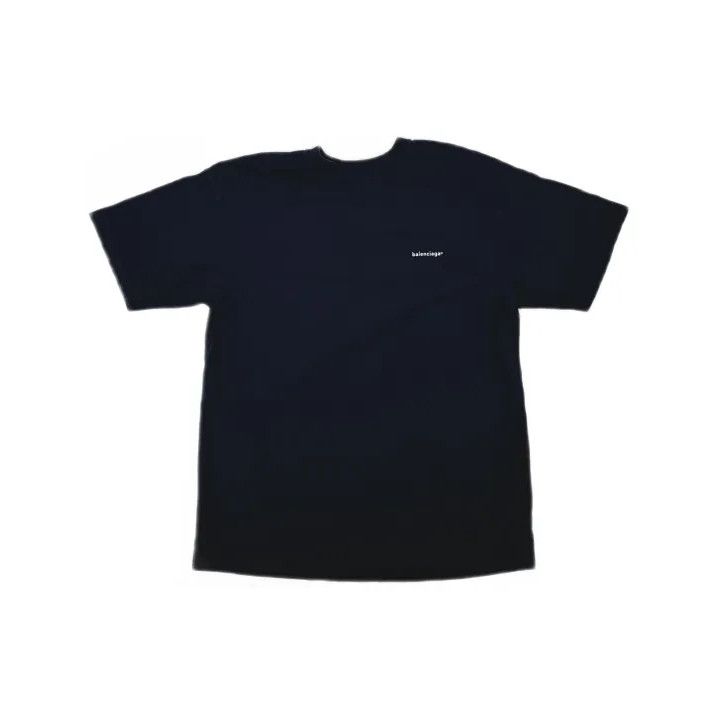 Balenciaga Balenciaga Classic Logo Black T-Shirt Size US S / EU 44-46 / 1 - 2 Thumbnail