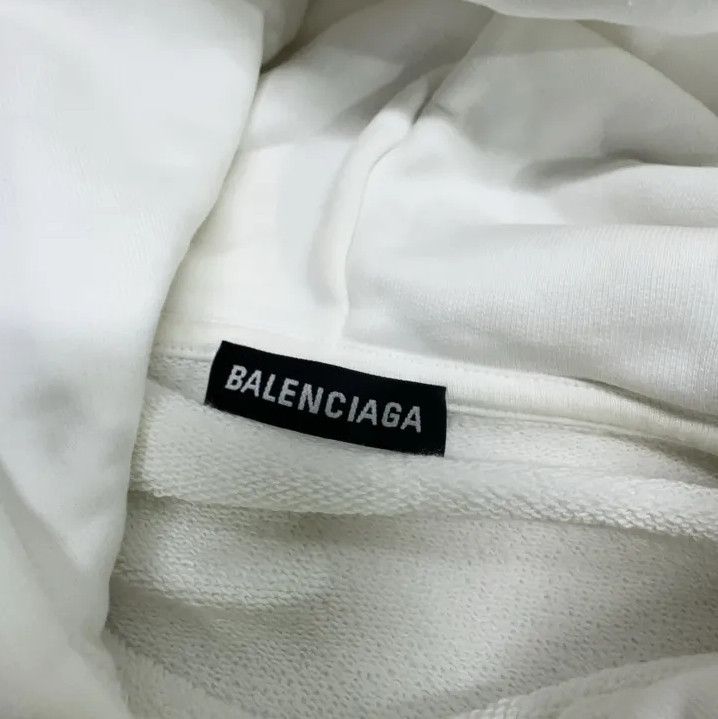 Balenciaga Balenciaga Oversized Logo Hoodie for Men Size US S / EU 44-46 / 1 - 6 Thumbnail