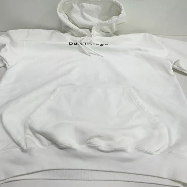 Balenciaga Balenciaga Oversized Logo Hoodie for Men Size US S / EU 44-46 / 1 - 9 Thumbnail