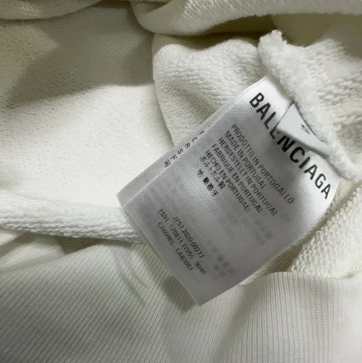 Balenciaga Balenciaga Oversized Logo Hoodie for Men Size US S / EU 44-46 / 1 - 4 Thumbnail