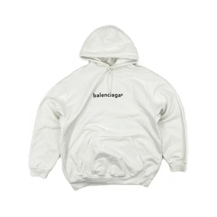 Balenciaga Balenciaga Oversized Logo Hoodie for Men Size US S / EU 44-46 / 1 - 2 Thumbnail