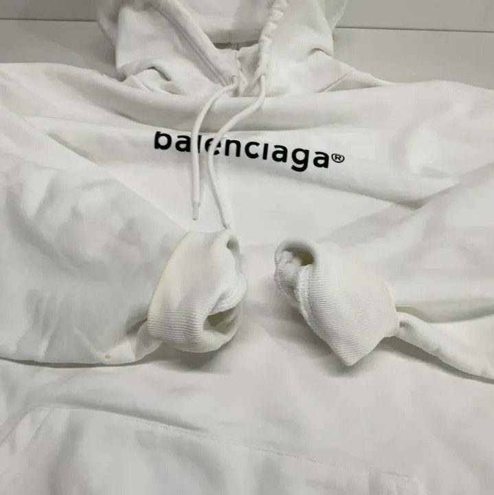 Balenciaga Balenciaga Oversized Logo Hoodie for Men Size US S / EU 44-46 / 1 - 12 Thumbnail