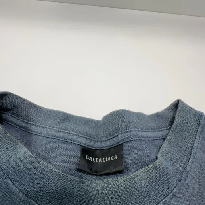 Balenciaga Balenciaga Hand Drawn BB Icon Short Sleeve T-Shirt Size US XXL / EU 58 / 5 - 4 Thumbnail