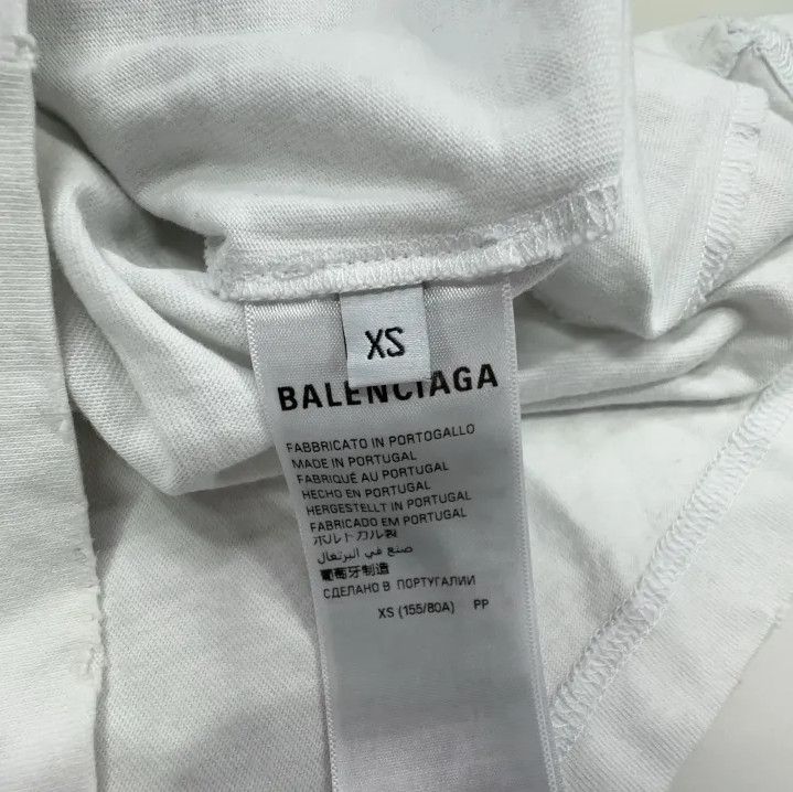 Balenciaga Balenciaga SS23 Letter Print White T-Shirt Size US XS / EU 42 / 0 - 4 Thumbnail