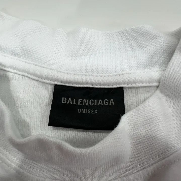 Balenciaga Balenciaga SS23 Letter Print White T-Shirt Size US XS / EU 42 / 0 - 6 Thumbnail