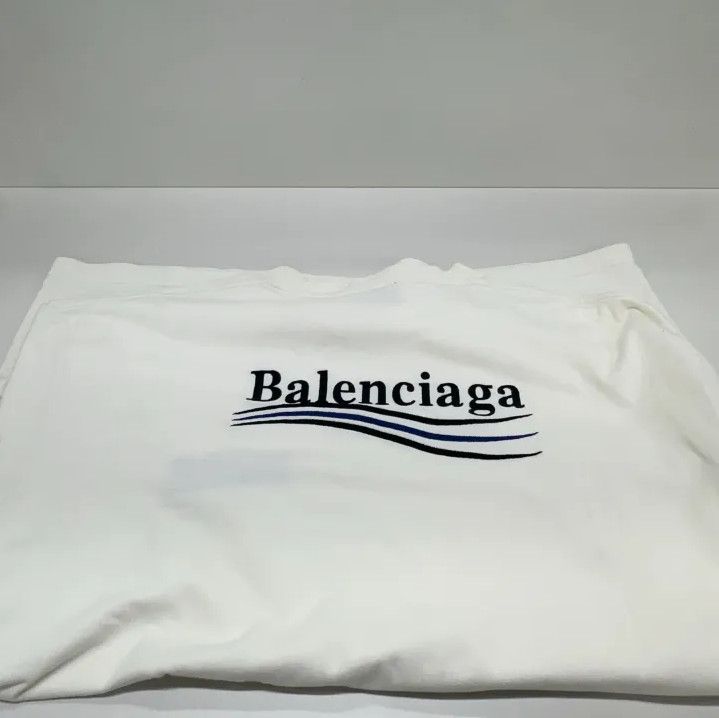 Balenciaga Balenciaga Versatile Black-Blue Short Sleeve Shirt Size US M / EU 48-50 / 2 - 12 Thumbnail