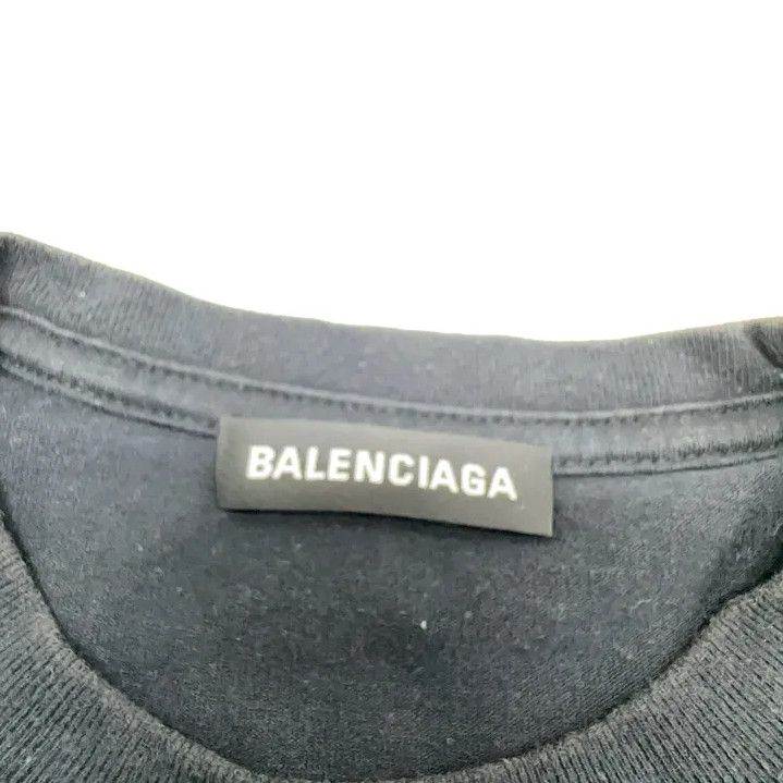 Balenciaga Balenciaga BB Rainbow Logo Black T-Shirt Size US XS / EU 42 / 0 - 4 Thumbnail