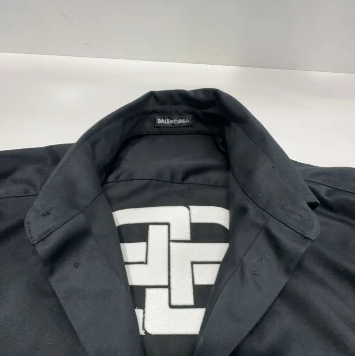 Balenciaga Balenciaga Long Sleeve Logo Shirt for Men Size US M / EU 48-50 / 2 - 6 Thumbnail