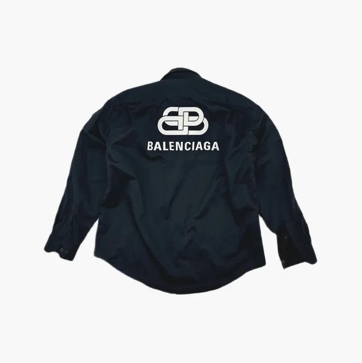 Balenciaga Balenciaga Long Sleeve Logo Shirt for Men Size US M / EU 48-50 / 2 - 3 Thumbnail