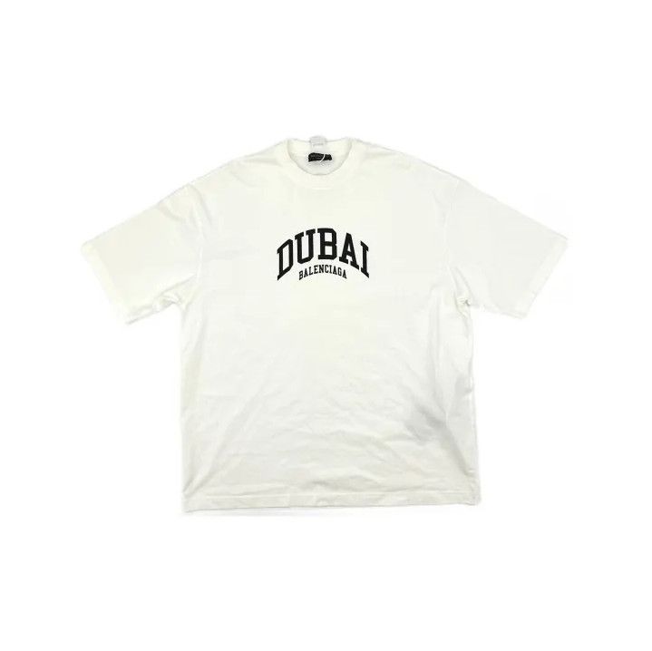 Balenciaga Balenciaga Dubai Logo Print Short Sleeve T-Shirt Size US L / EU 52-54 / 3 - 2 Thumbnail