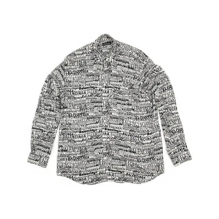 Balenciaga Balenciaga Casual Fashion Button-Up Shirt Size US M / EU 48-50 / 2 - 2 Thumbnail