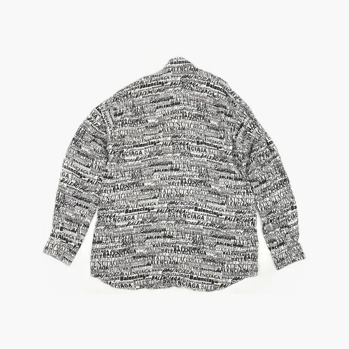 Balenciaga Balenciaga Casual Fashion Button-Up Shirt Size US M / EU 48-50 / 2 - 3 Thumbnail