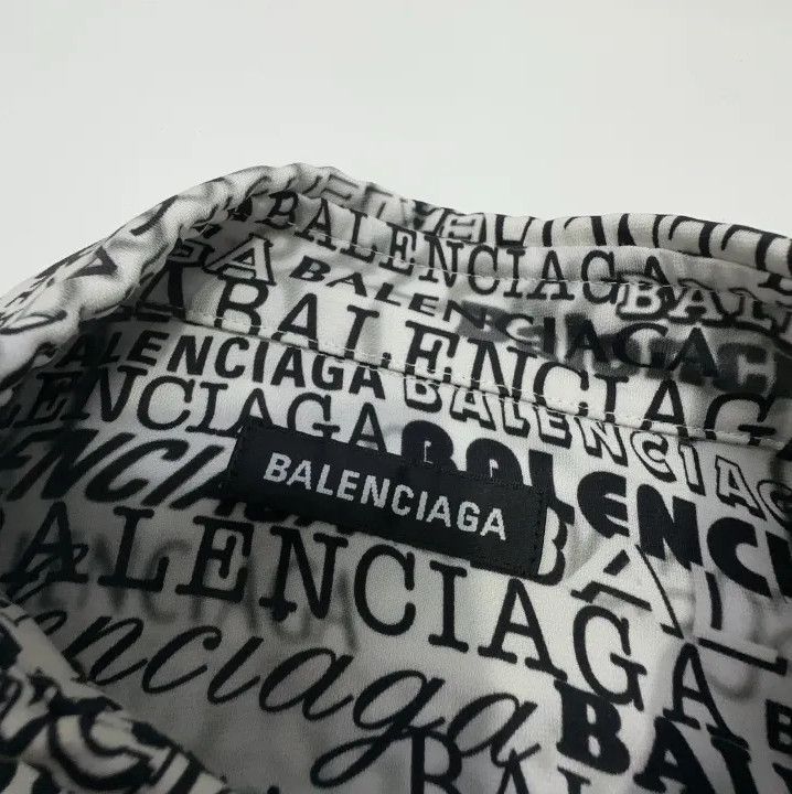 Balenciaga Balenciaga Casual Fashion Button-Up Shirt Size US M / EU 48-50 / 2 - 5 Thumbnail