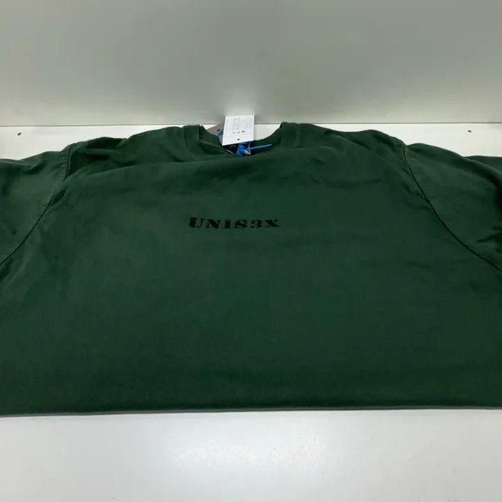 Balenciaga Balenciaga Green Logo Crew Neck T-Shirt Size US S / EU 44-46 / 1 - 8 Thumbnail