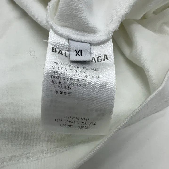 Balenciaga Balenciaga Eco Logo Short Sleeve T-Shirt Size US XL / EU 56 / 4 - 4 Thumbnail