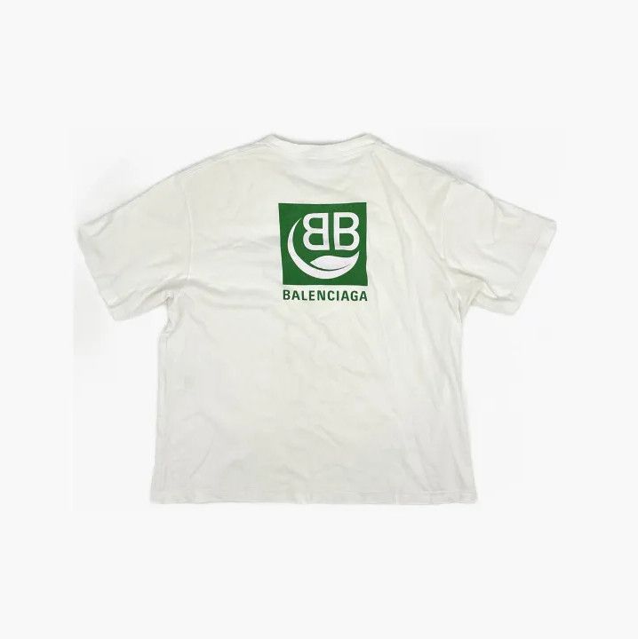 Balenciaga Balenciaga Eco Logo Short Sleeve T-Shirt Size US XL / EU 56 / 4 - 3 Thumbnail