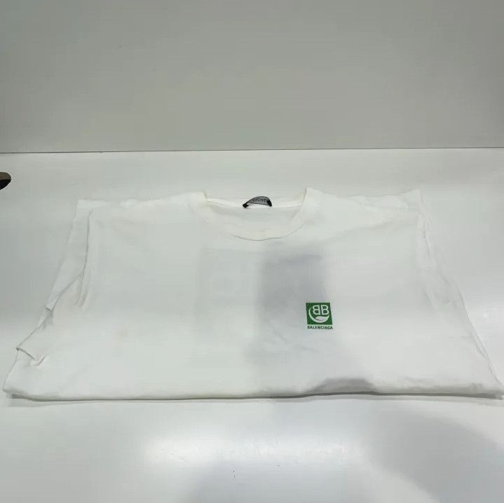 Balenciaga Balenciaga Eco Logo Short Sleeve T-Shirt Size US XL / EU 56 / 4 - 9 Thumbnail