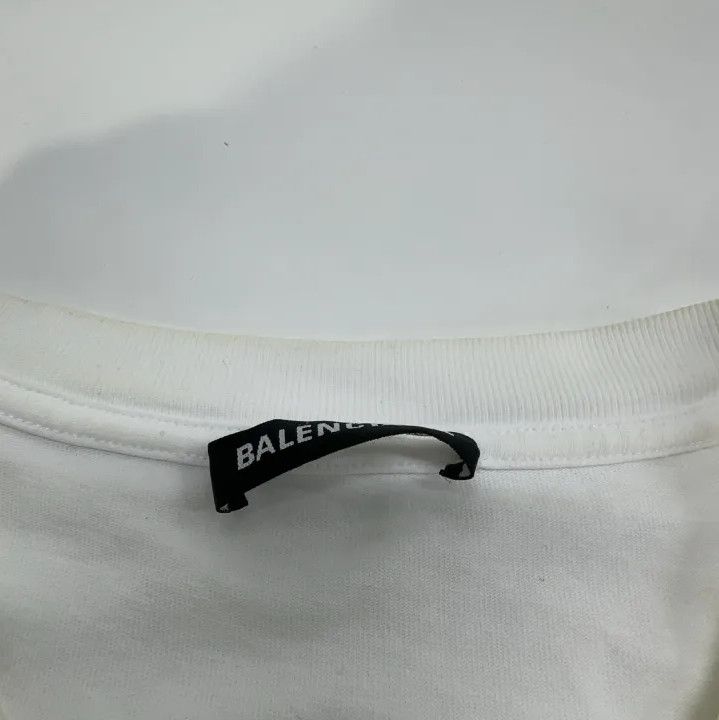 Balenciaga Balenciaga Eco Logo Short Sleeve T-Shirt Size US XL / EU 56 / 4 - 6 Thumbnail