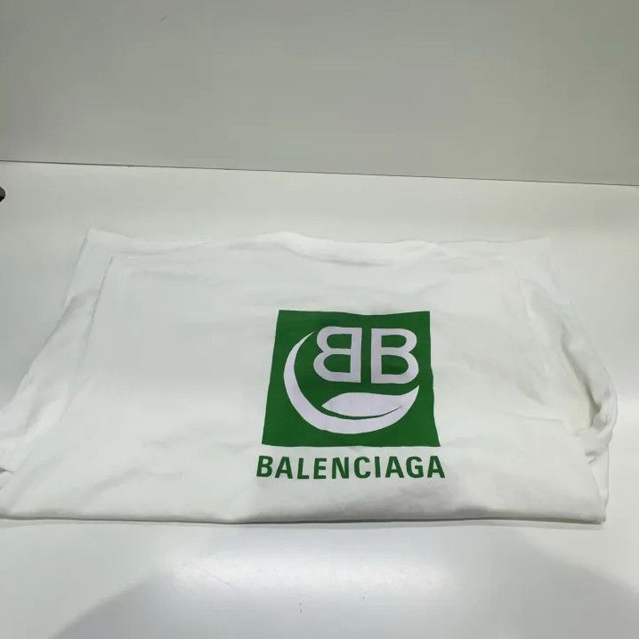 Balenciaga Balenciaga Eco Logo Short Sleeve T-Shirt Size US XL / EU 56 / 4 - 13 Thumbnail