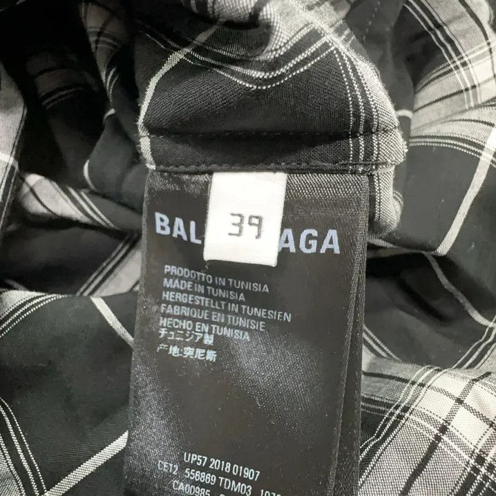 Balenciaga Balenciaga Color Block Casual Short Sleeve Shirt Size US M / EU 48-50 / 2 - 6 Thumbnail