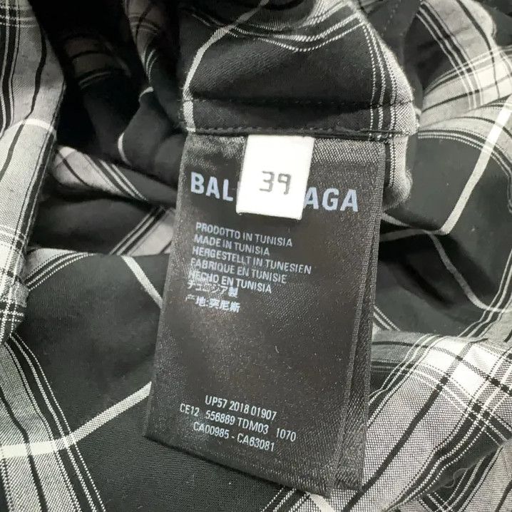 Balenciaga Balenciaga Color Block Casual Short Sleeve Shirt Size US M / EU 48-50 / 2 - 5 Thumbnail