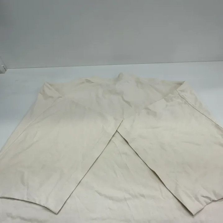 Balenciaga Balenciaga Beige Graphic Round Neck Short Sleeve T-Shirt Size US M / EU 48-50 / 2 - 13 Thumbnail
