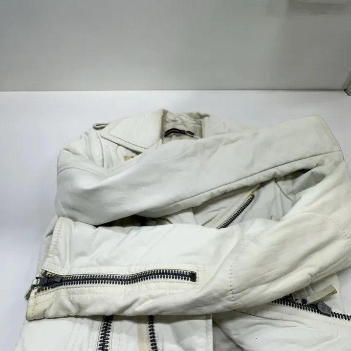 Balenciaga Balenciaga Stylish Versatile Zipper Leather Jacket Size US S / EU 44-46 / 1 - 15 Thumbnail