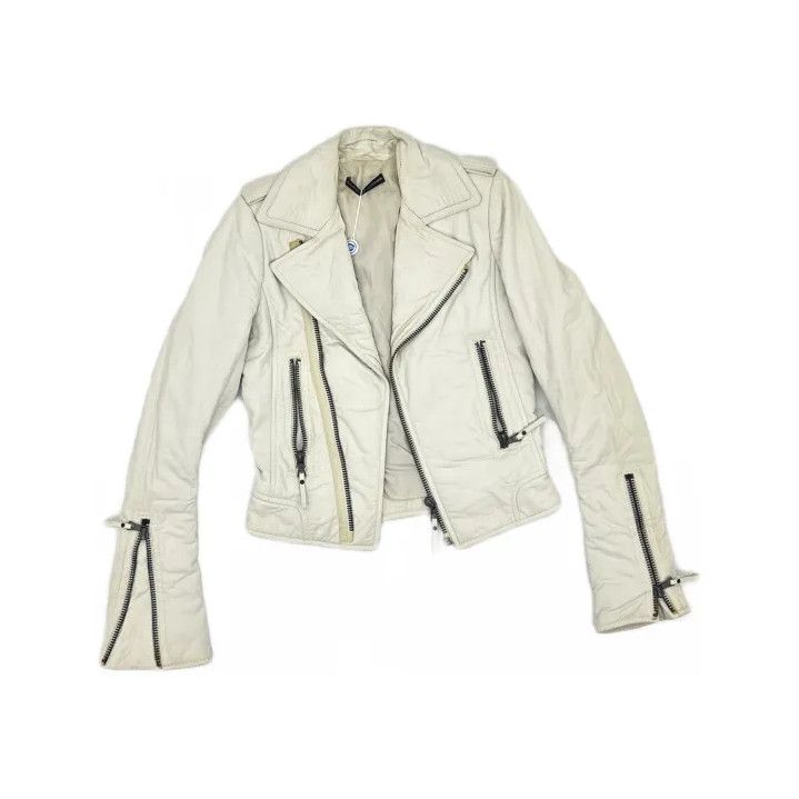 Balenciaga Balenciaga Stylish Versatile Zipper Leather Jacket Size US S / EU 44-46 / 1 - 2 Thumbnail