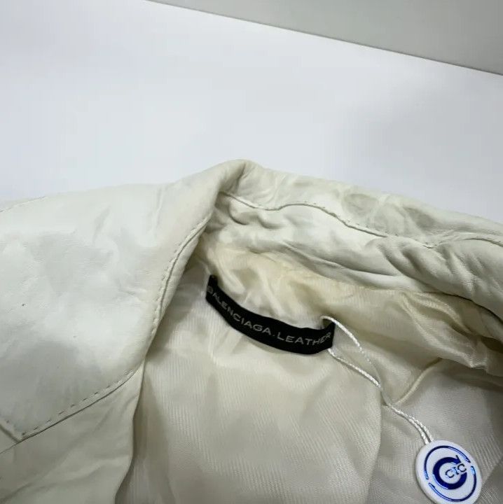 Balenciaga Balenciaga Stylish Versatile Zipper Leather Jacket Size US S / EU 44-46 / 1 - 6 Thumbnail
