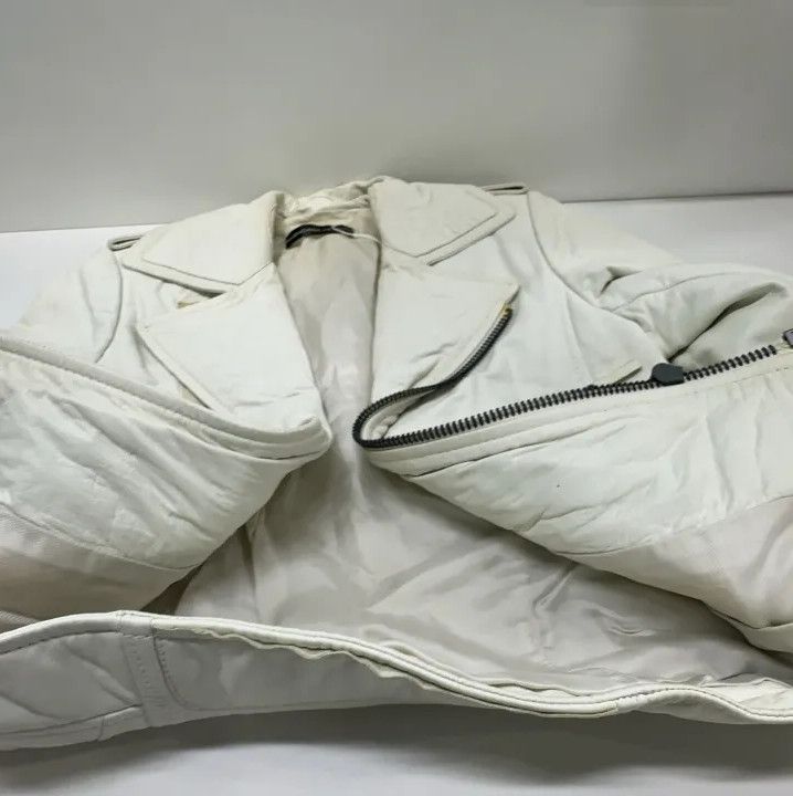 Balenciaga Balenciaga Stylish Versatile Zipper Leather Jacket Size US S / EU 44-46 / 1 - 10 Thumbnail