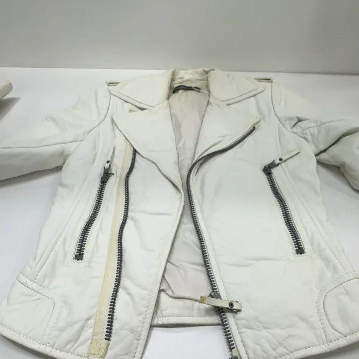 Balenciaga Balenciaga Stylish Versatile Zipper Leather Jacket Size US S / EU 44-46 / 1 - 9 Thumbnail