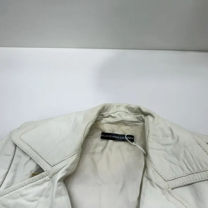 Balenciaga Balenciaga Stylish Versatile Zipper Leather Jacket Size US S / EU 44-46 / 1 - 8 Thumbnail