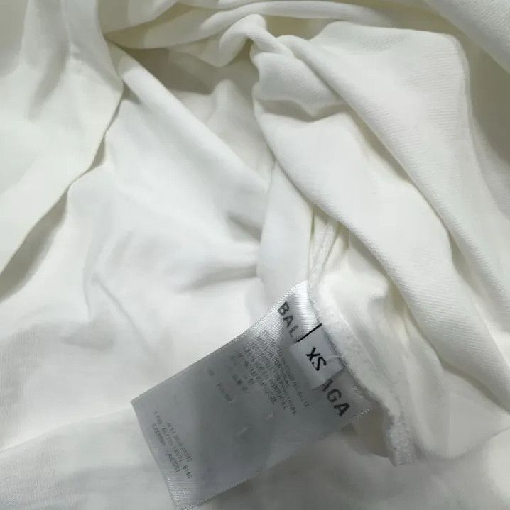 Balenciaga Balenciaga Logo White Short Sleeve T-Shirt Size US XS / EU 42 / 0 - 4 Thumbnail