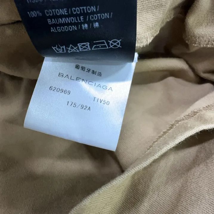 Balenciaga Balenciaga Casual Letter Print Relaxed Fit T-Shirt Size US S / EU 44-46 / 1 - 7 Thumbnail