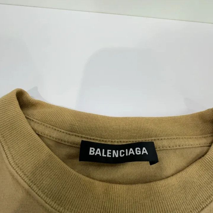 Balenciaga Balenciaga Casual Letter Print Relaxed Fit T-Shirt Size US S / EU 44-46 / 1 - 4 Thumbnail