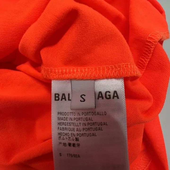 Balenciaga Balenciaga SS21 Orange Short Sleeve T-Shirt Size US S / EU 44-46 / 1 - 4 Thumbnail