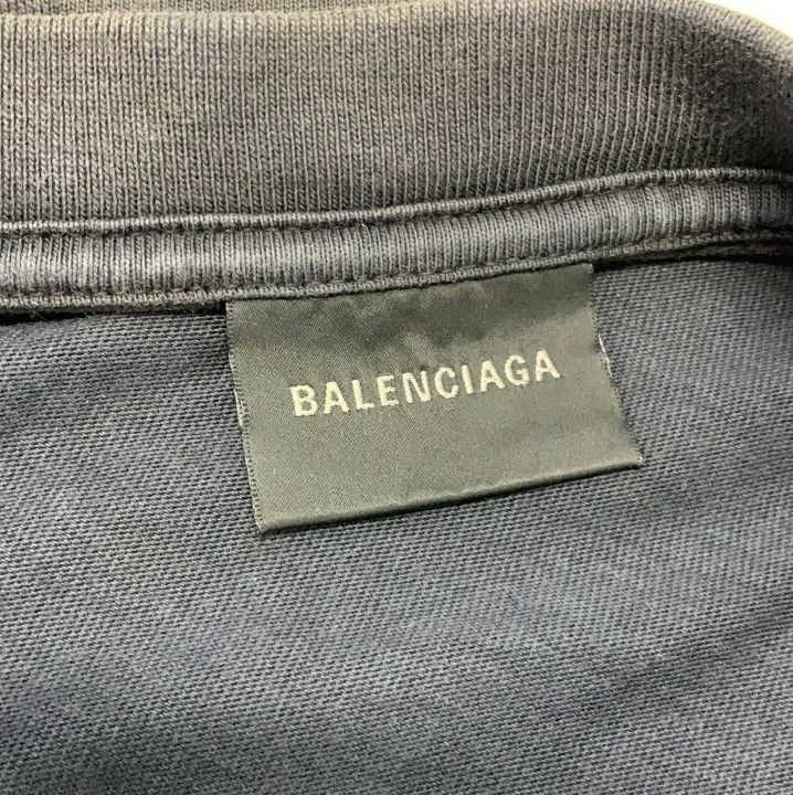 Balenciaga Balenciaga Short Sleeve Logo T-Shirt for Men Size US M / EU 48-50 / 2 - 5 Thumbnail
