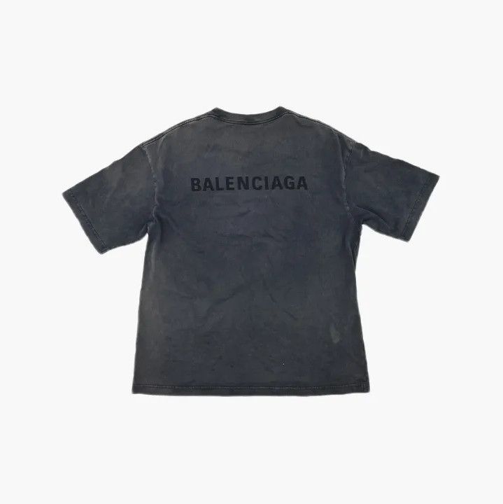 Balenciaga Balenciaga Short Sleeve Logo T-Shirt for Men Size US M / EU 48-50 / 2 - 3 Thumbnail