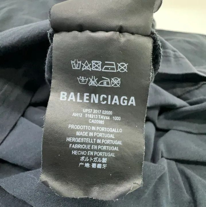Balenciaga Balenciaga Casual Black Short-Sleeve T-Shirt Size US XS / EU 42 / 0 - 4 Thumbnail