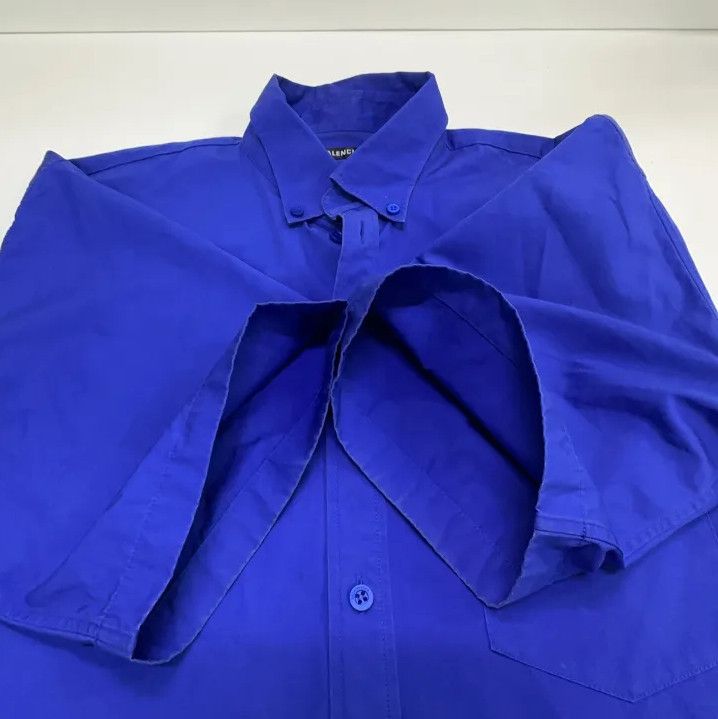 Balenciaga Balenciaga SS21 Logo Short Sleeve Shirt Size US M / EU 48-50 / 2 - 9 Thumbnail