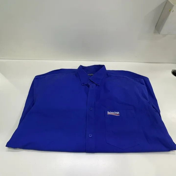 Balenciaga Balenciaga SS21 Logo Short Sleeve Shirt Size US M / EU 48-50 / 2 - 10 Thumbnail
