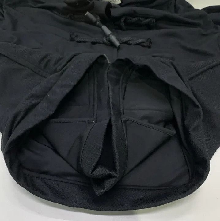 Balenciaga Balenciaga Hooded Black Jacket for Men Size US L / EU 52-54 / 3 - 8 Thumbnail
